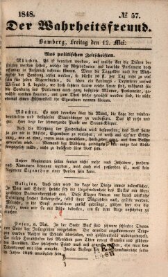 Der Wahrheitsfreund Freitag 12. Mai 1848