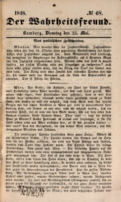 Der Wahrheitsfreund Dienstag 23. Mai 1848