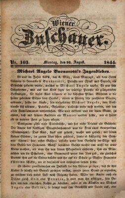 Wiener Zuschauer Montag 26. August 1844