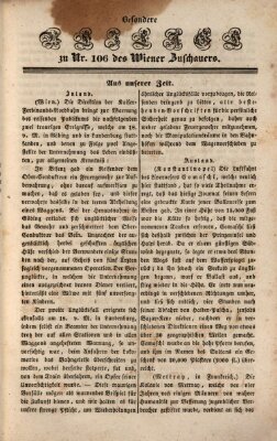 Wiener Zuschauer Montag 2. September 1844