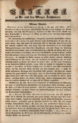 Wiener Zuschauer Freitag 6. September 1844