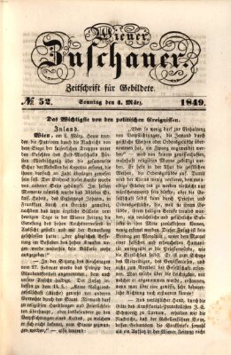 Wiener Zuschauer Sonntag 4. März 1849