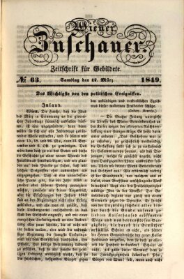 Wiener Zuschauer Samstag 17. März 1849