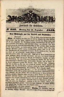 Österreichischer Zuschauer (Wiener Zuschauer) Montag 10. Dezember 1849