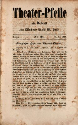 Münchener Punsch Sonntag 16. Juni 1850