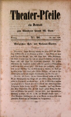 Münchener Punsch Sonntag 30. Juni 1850