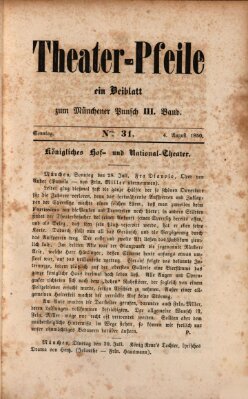 Münchener Punsch Sonntag 4. August 1850