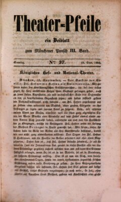 Münchener Punsch Sonntag 15. September 1850