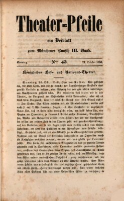 Münchener Punsch Sonntag 27. Oktober 1850