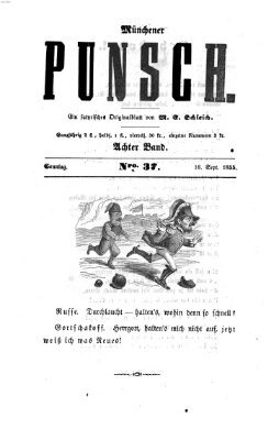 Münchener Punsch Sonntag 16. September 1855