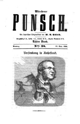 Münchener Punsch Sonntag 23. September 1855