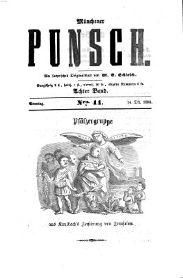 Münchener Punsch Sonntag 14. Oktober 1855