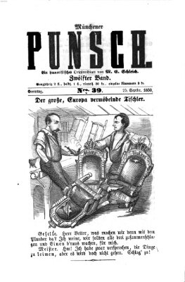 Münchener Punsch Sonntag 25. September 1859