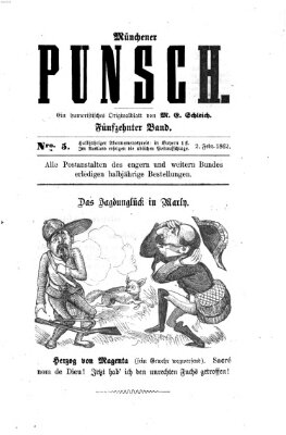 Münchener Punsch Sonntag 2. Februar 1862