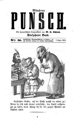 Münchener Punsch Sonntag 7. September 1862