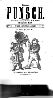 Münchener Punsch Sonntag 4. Februar 1866