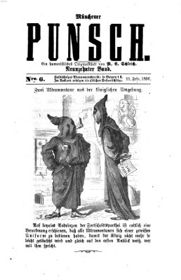 Münchener Punsch Sonntag 11. Februar 1866