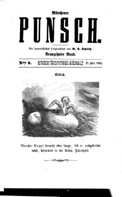 Münchener Punsch Sonntag 25. Februar 1866