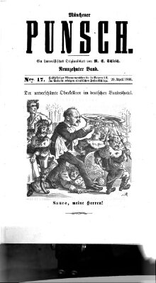 Münchener Punsch Sonntag 29. April 1866