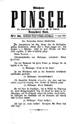 Münchener Punsch Sonntag 17. Juni 1866