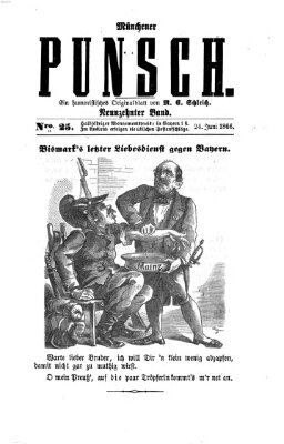 Münchener Punsch Sonntag 24. Juni 1866