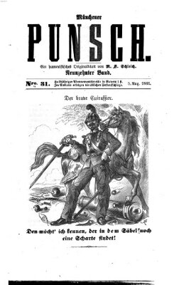 Münchener Punsch Sonntag 5. August 1866