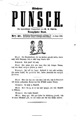 Münchener Punsch Sonntag 16. September 1866