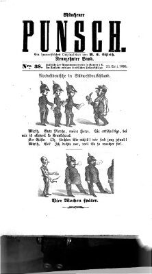 Münchener Punsch Sonntag 23. September 1866