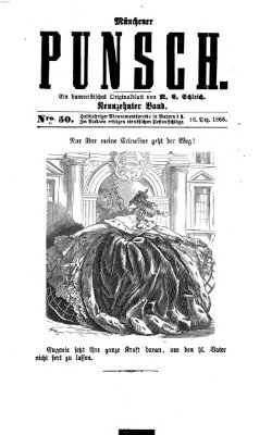 Münchener Punsch Sonntag 16. Dezember 1866