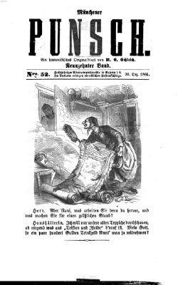 Münchener Punsch Sonntag 30. Dezember 1866