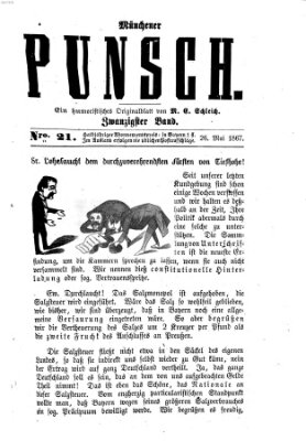 Münchener Punsch Sonntag 26. Mai 1867