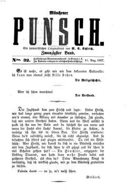 Münchener Punsch Sonntag 11. August 1867