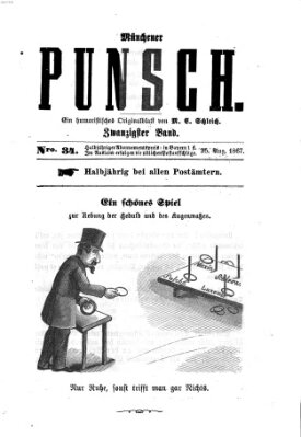 Münchener Punsch Sonntag 25. August 1867