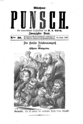 Münchener Punsch Sonntag 22. September 1867