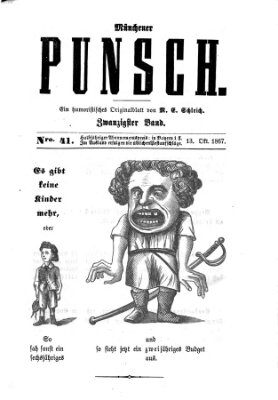 Münchener Punsch Sonntag 13. Oktober 1867