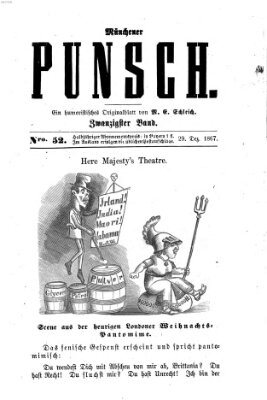 Münchener Punsch Sonntag 29. Dezember 1867