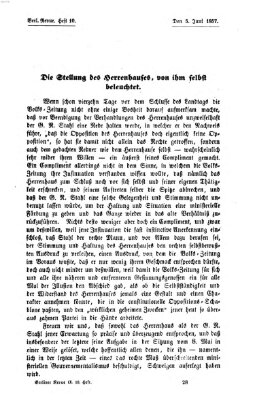 Berliner Revue Freitag 5. Juni 1857