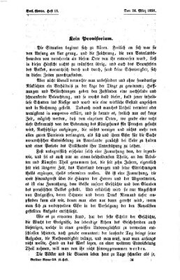 Berliner Revue Freitag 26. März 1858