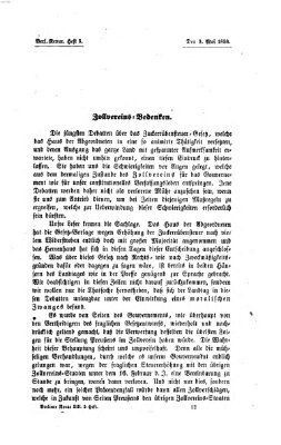 Berliner Revue Montag 3. Mai 1858