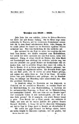 Berliner Revue Dienstag 25. Mai 1858