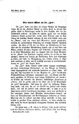 Berliner Revue Montag 21. Juni 1858