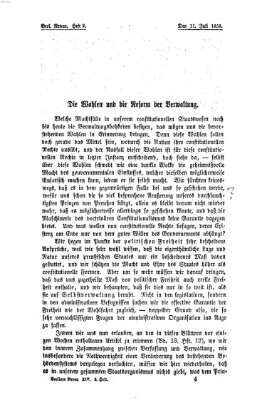 Berliner Revue Sonntag 11. Juli 1858