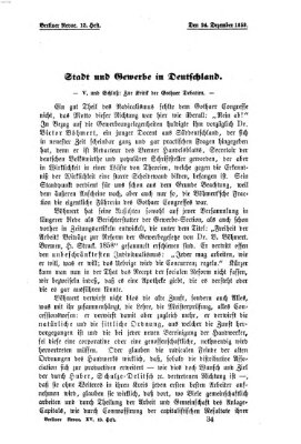 Berliner Revue Freitag 24. Dezember 1858