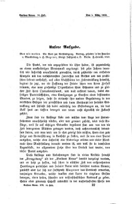 Berliner Revue Samstag 5. März 1859