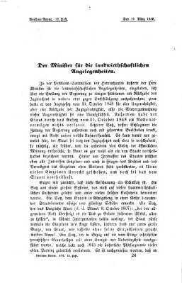 Berliner Revue Samstag 19. März 1859