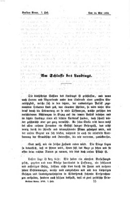 Berliner Revue Samstag 14. Mai 1859