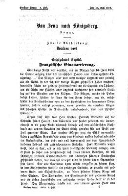 Berliner Revue Samstag 16. Juli 1859