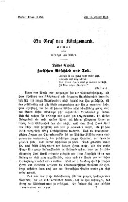 Berliner Revue Samstag 15. Oktober 1859