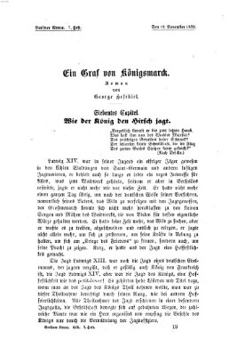 Berliner Revue Samstag 12. November 1859