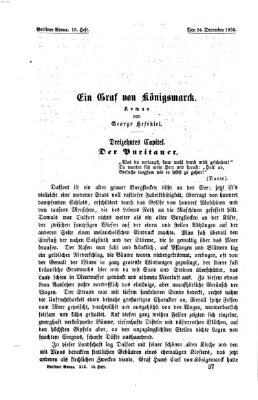 Berliner Revue Samstag 24. Dezember 1859